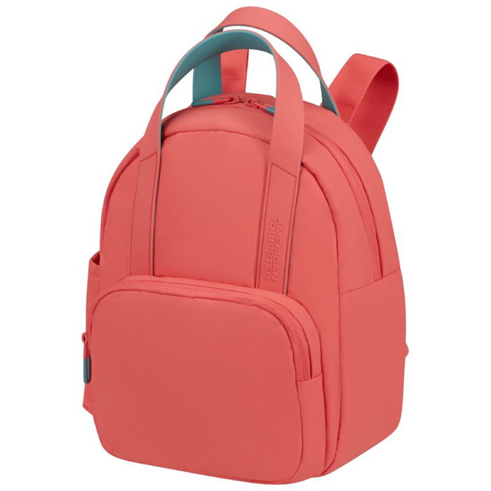 American Tourister Mochila Puffypop S, 8.5 Litros, Color Coral